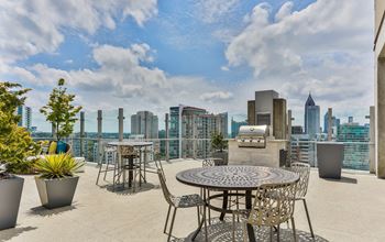 Rooftop Living Spaces at The M by RADIUS, Georgia